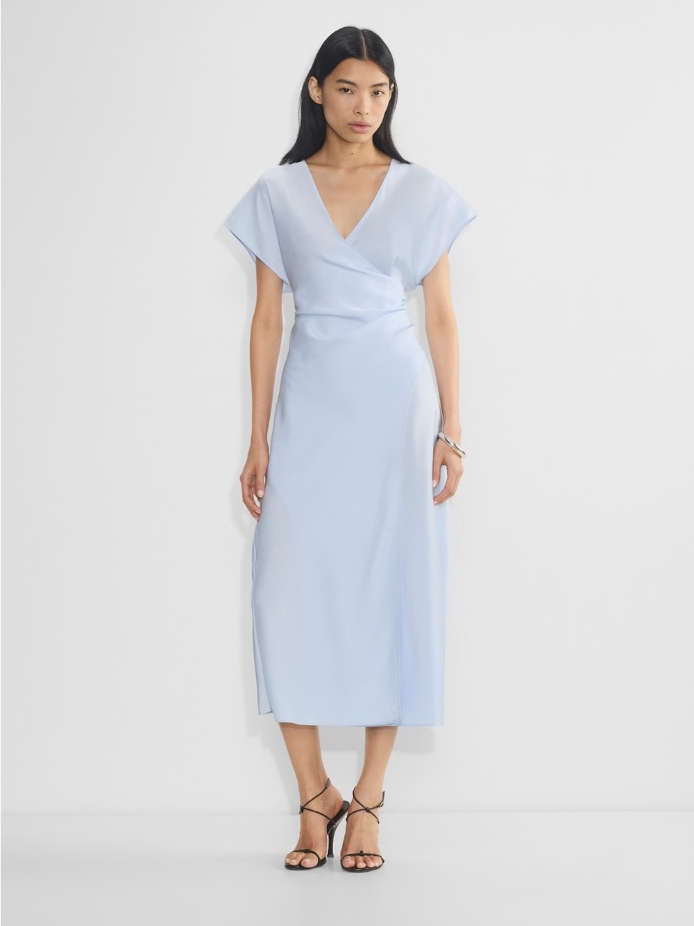 Aritzia Babaton Closing Satin Dress